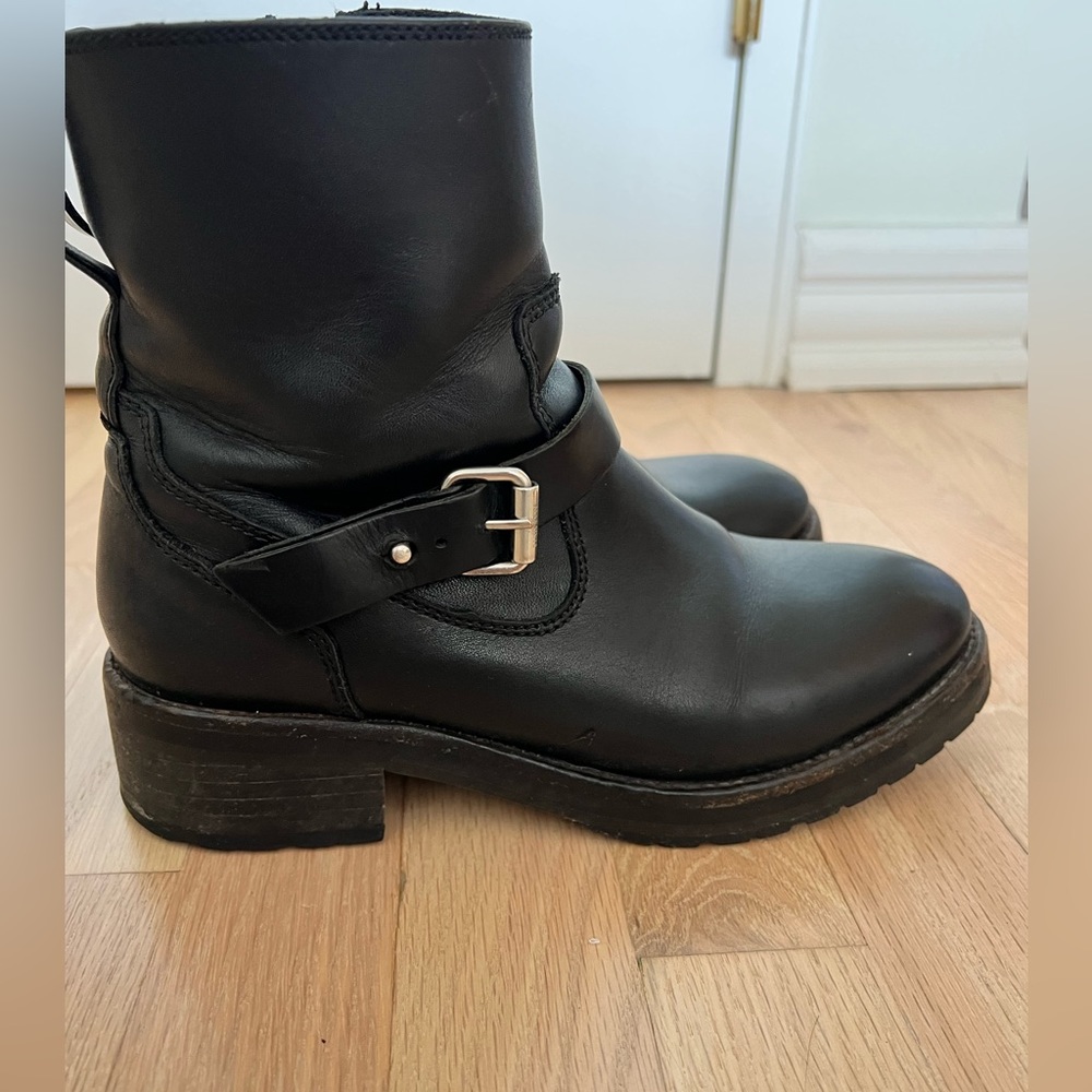 All Saints Leather Boot-size 7.5